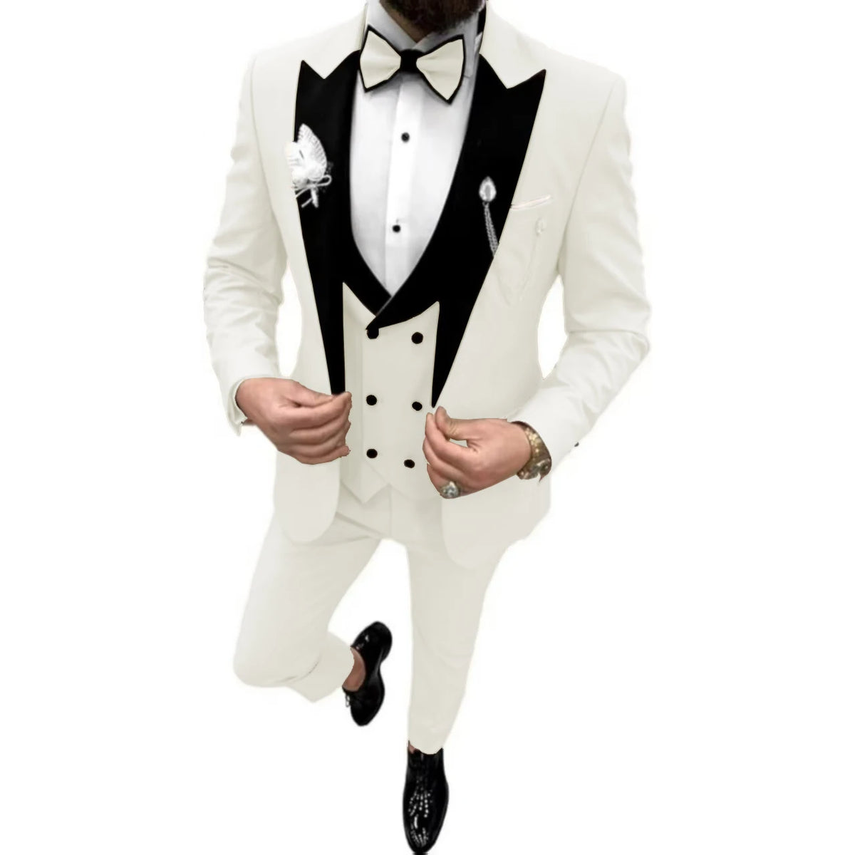 Costume 3 pièces homme velours – CLEVI Paris