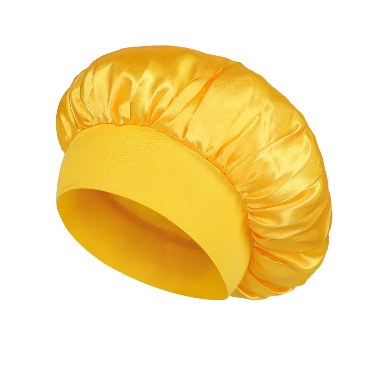 Bonnet de nuit femme en satin de polyester – CLEVI Paris