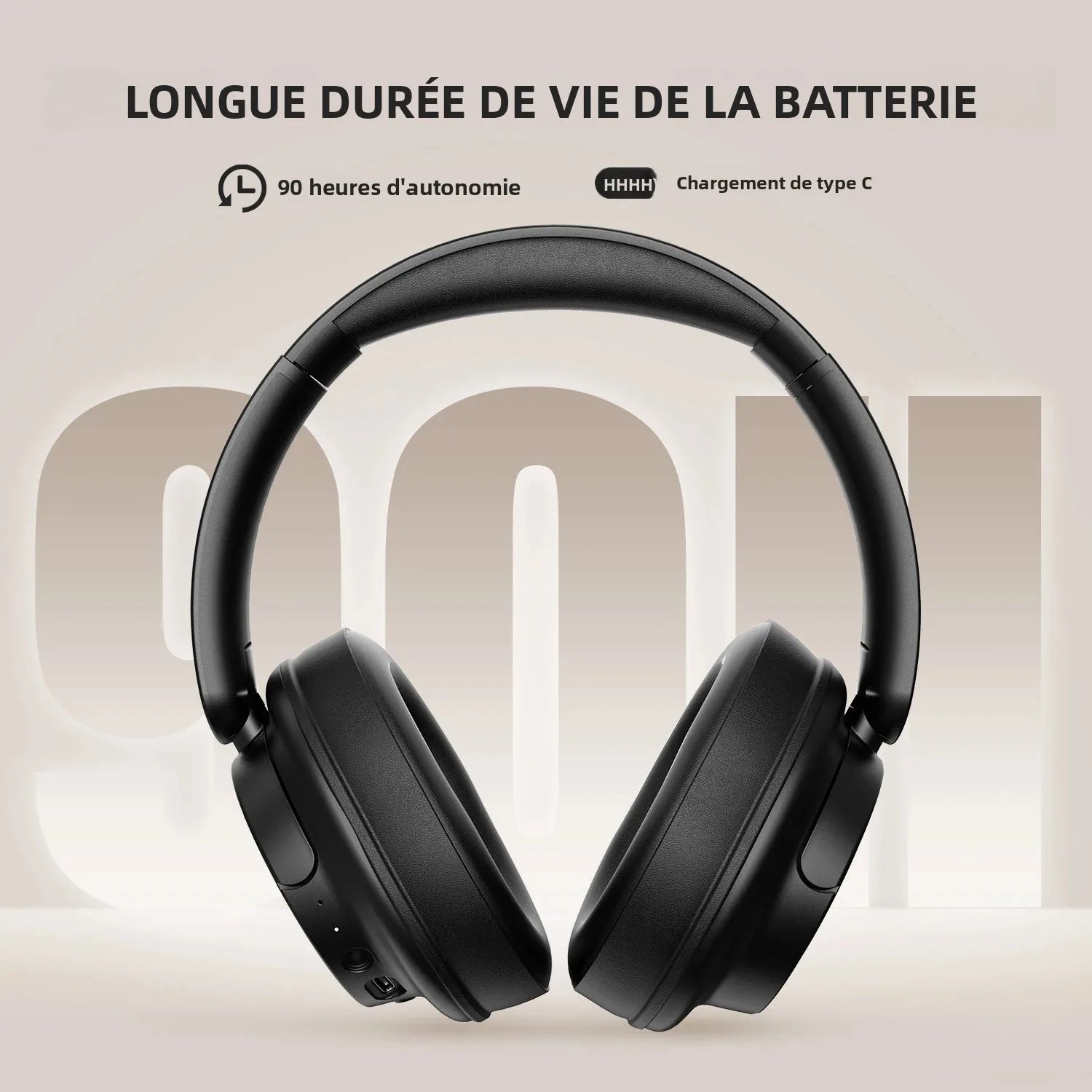 Casque Bluetooth Oneodio EKSA V16 HiFi 90h Bass/Pop Mode – CLEVI Paris