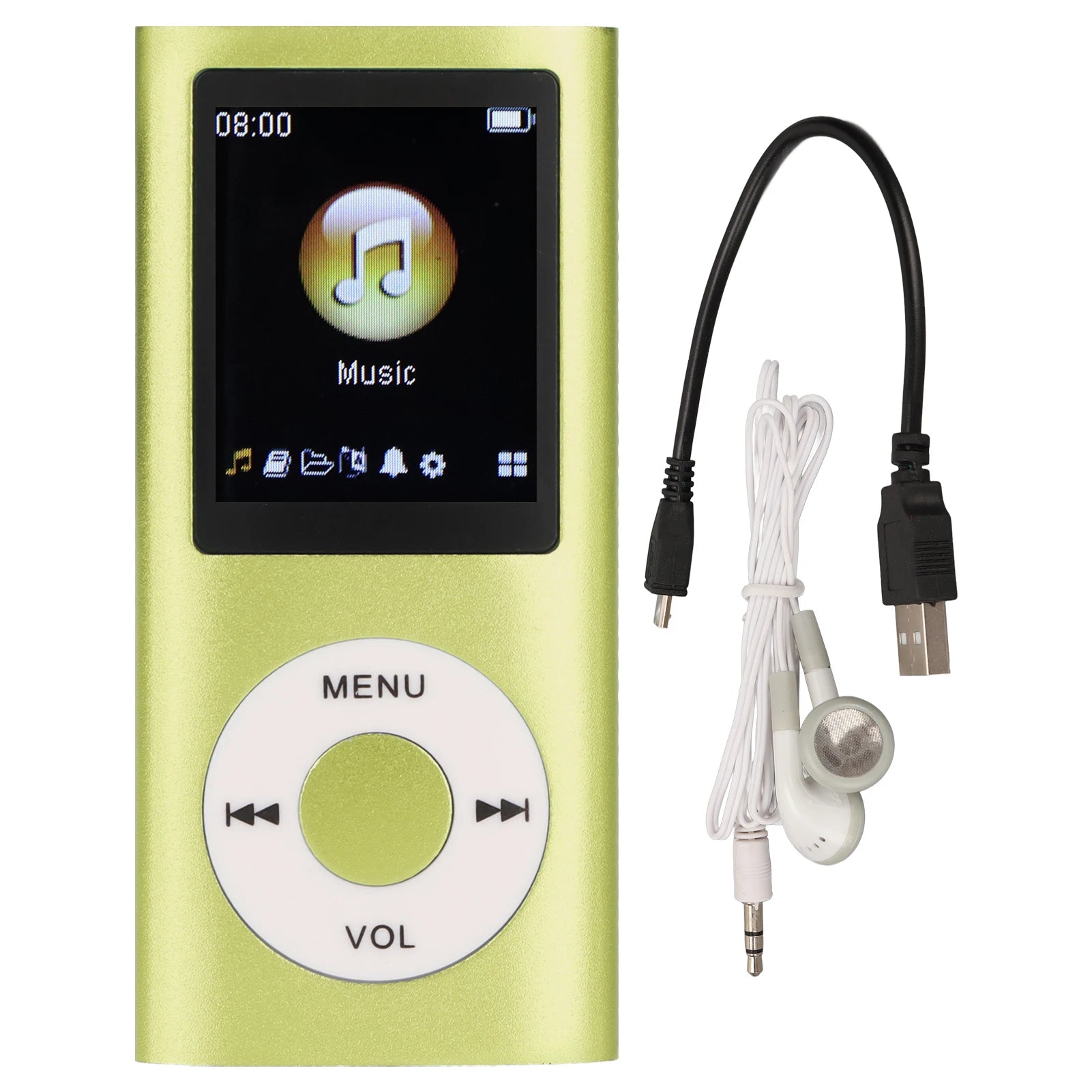 VBESTLIFE Lecteur MP3 Aluminium Bluetooth Écran LCD 1,8" FLAC TF 64Go 8h – CLEVI Paris