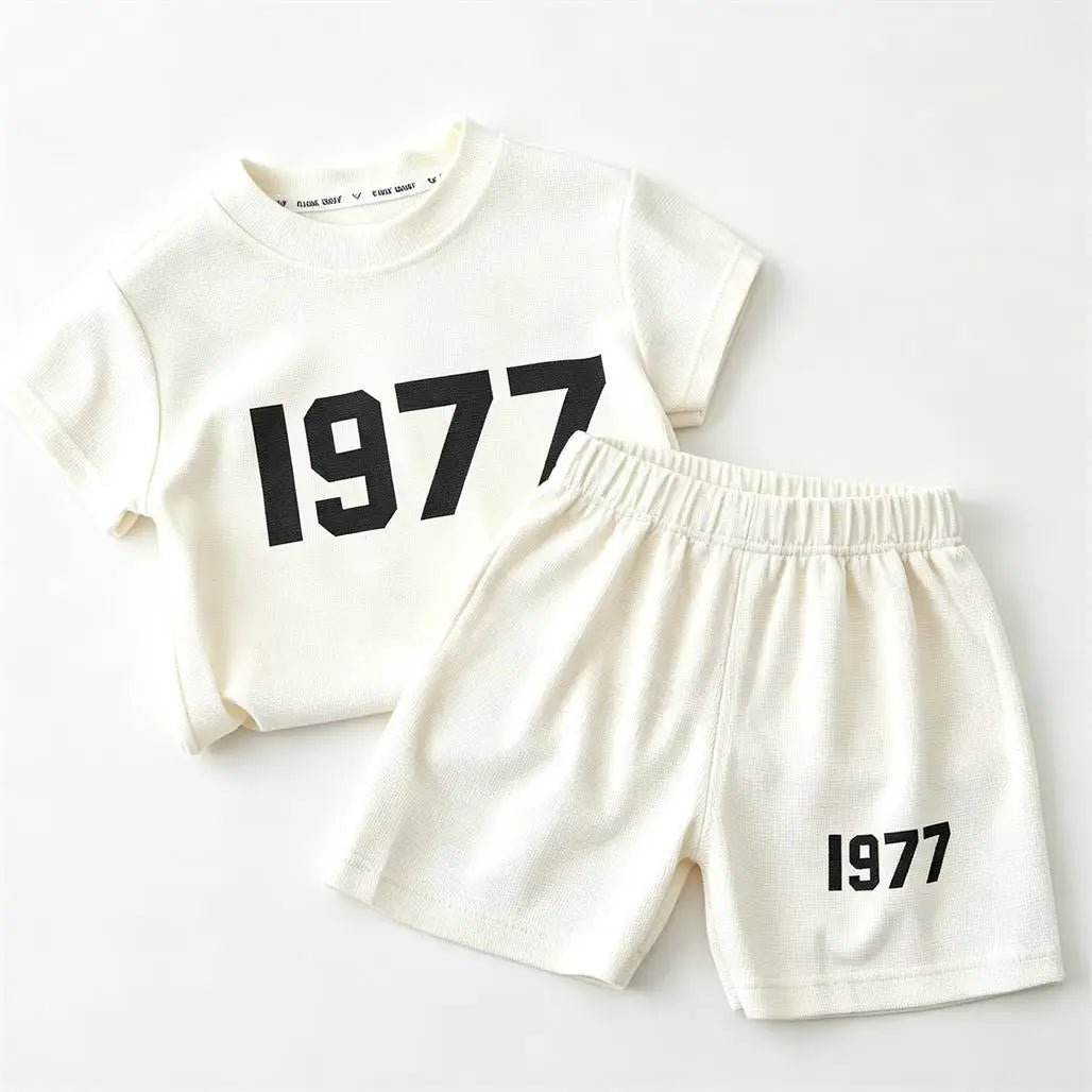 Ensemble enfant unisexe haut et short – CLEVI Paris