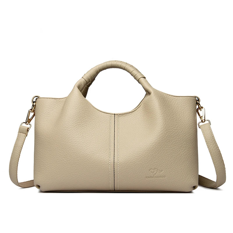 Sac Seau Femme Cuir Véritable Bandoulière – CLEVI Paris