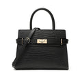 Sac à Main Femme Cuir Véritable Motif Crocodile Luxe Épaule & Bandoulière 3 Coloris – CLEVI Paris