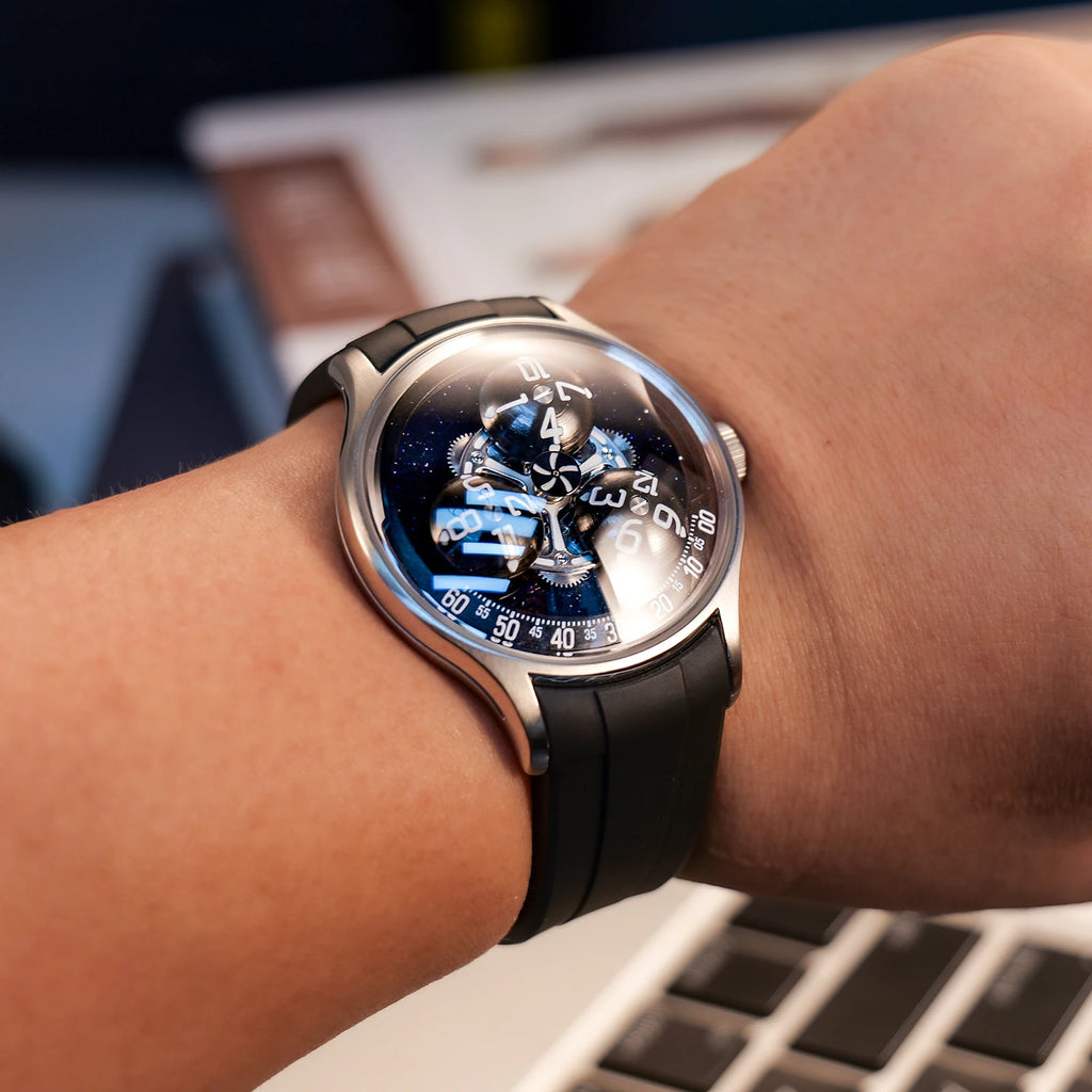 Montre Homme Automatique Trisome Étoile Planète Super Lumineux Oblvlo – CLEVI Paris