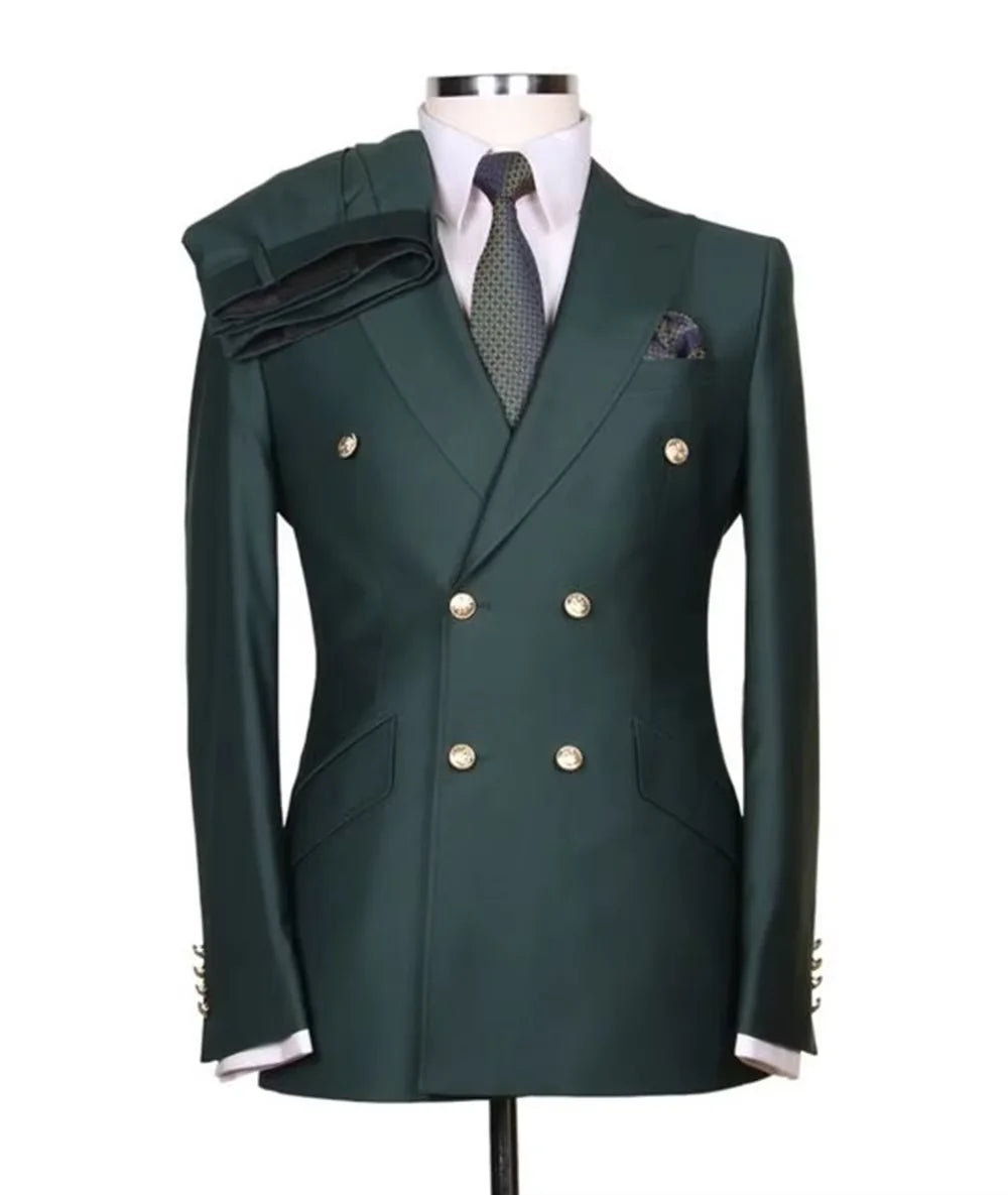 Costume croisé 2 pièces homme – CLEVI Paris