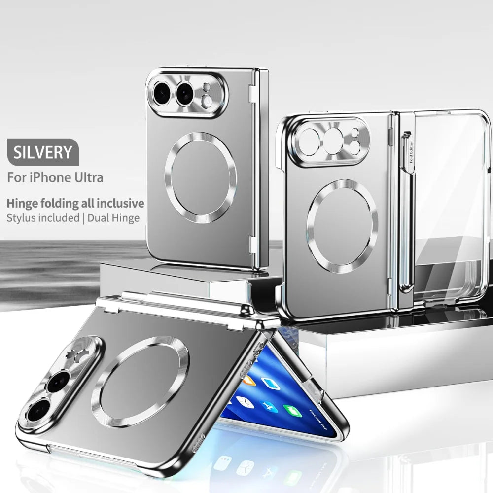 Coque iPhone Duo avec charnière et MagSafe – CLEVI Paris