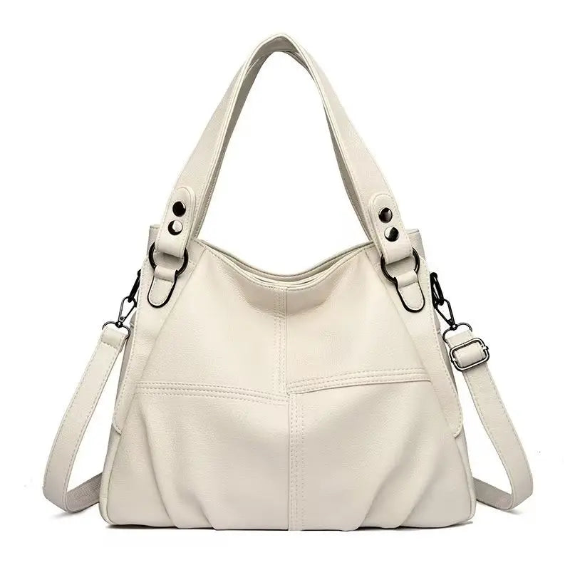 Sac fourre-tout femme blanc – CLEVI Paris