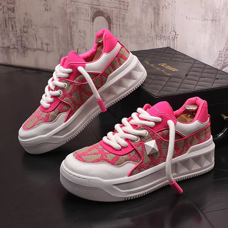 Sneakers basses unisexes en toile – CLEVI Paris