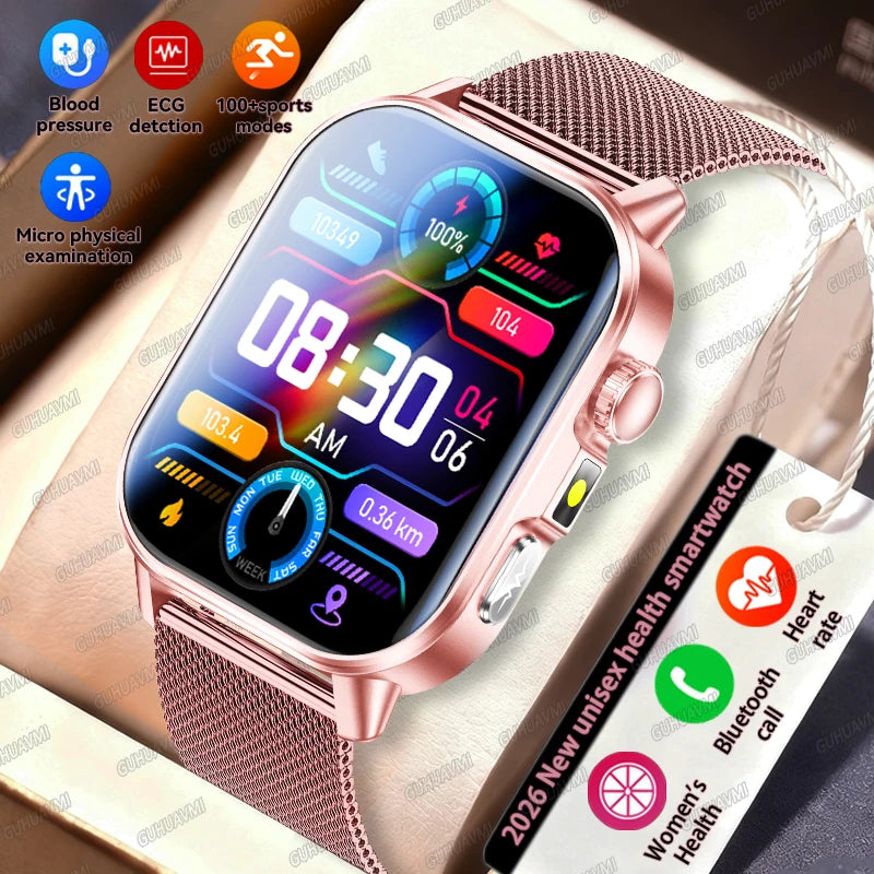 Montre connectée ET571 AMOLED 2″ – CLEVI Paris