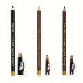Kit Maquillage 3-en-1 – Crayon Sourcils, Eye-Liner & Lèvres Waterproof Longue Tenue + Taille-Crayon – CLEVI Paris