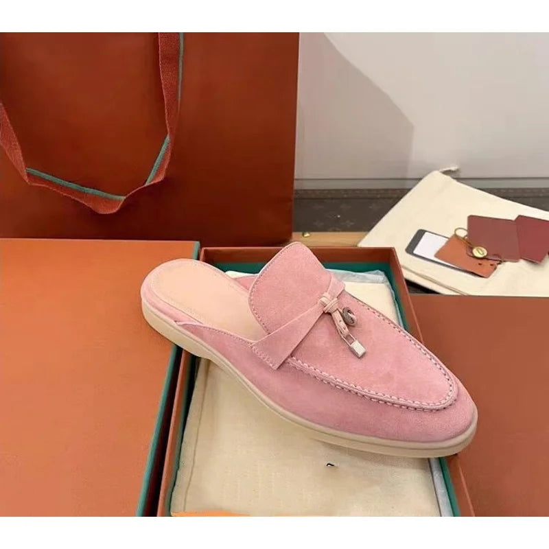Mocassins Femme Cuir Véritable Loafers Confort Slip-On Casual EU 35-47 – CLEVI Paris