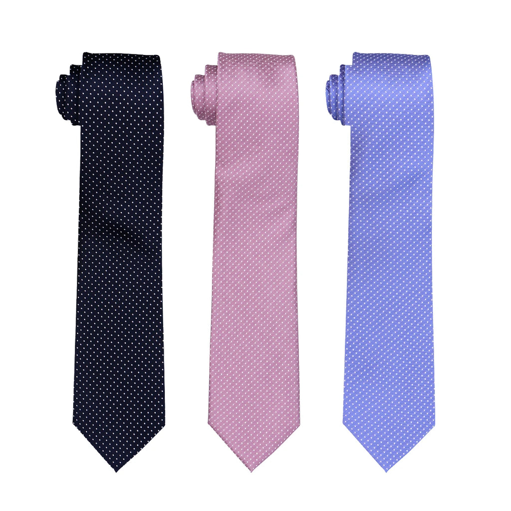 Cravate homme à pois 8 cm – CLEVI Paris