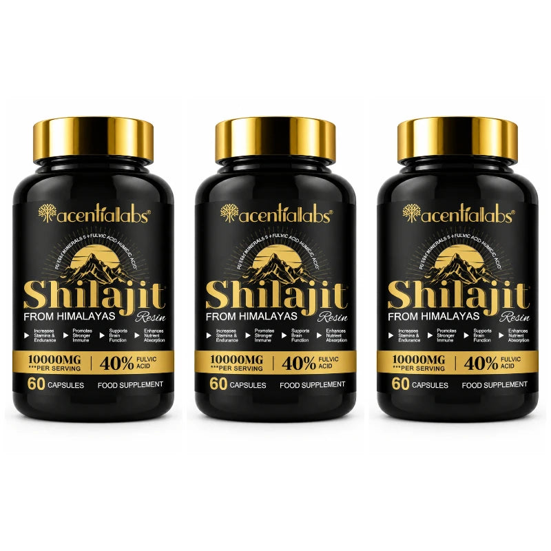 Shilajit en capsules, flacon de 60 – CLEVI Paris