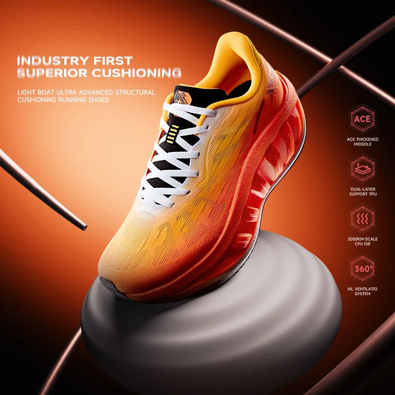 Chaussures Running Homme Xtep Light Boat MAX Mesh Respirant Cushioning Légères – CLEVI Paris