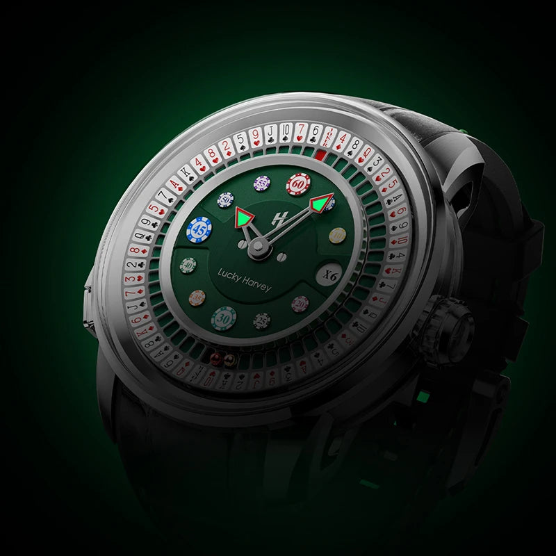 Montre homme Lucky Harvey Poker – CLEVI Paris