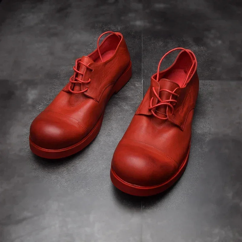 Chaussures Basses en Cuir Rétro pour Homme – CLEVI Paris