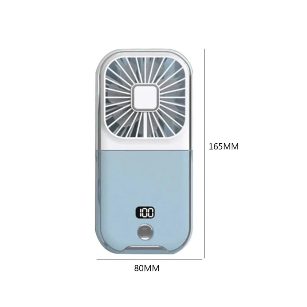 Ventilateur de cou F30 PRO rechargeable 3000 mAh – CLEVI Paris