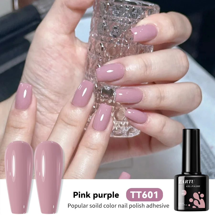 Vernis Gel Semi-Permanent TARTU 8ml – Sans HEMA Sans TPO UV/LED Soak-Off Longue Durée 15 Teintes Collection 2 – CLEVI Paris