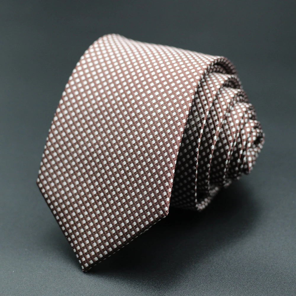 Cravate homme à pois, style élégant – CLEVI Paris