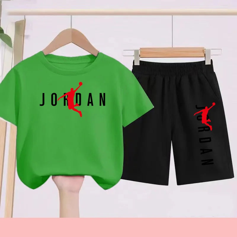 Ensemble enfant imprimé style sportif – CLEVI Paris