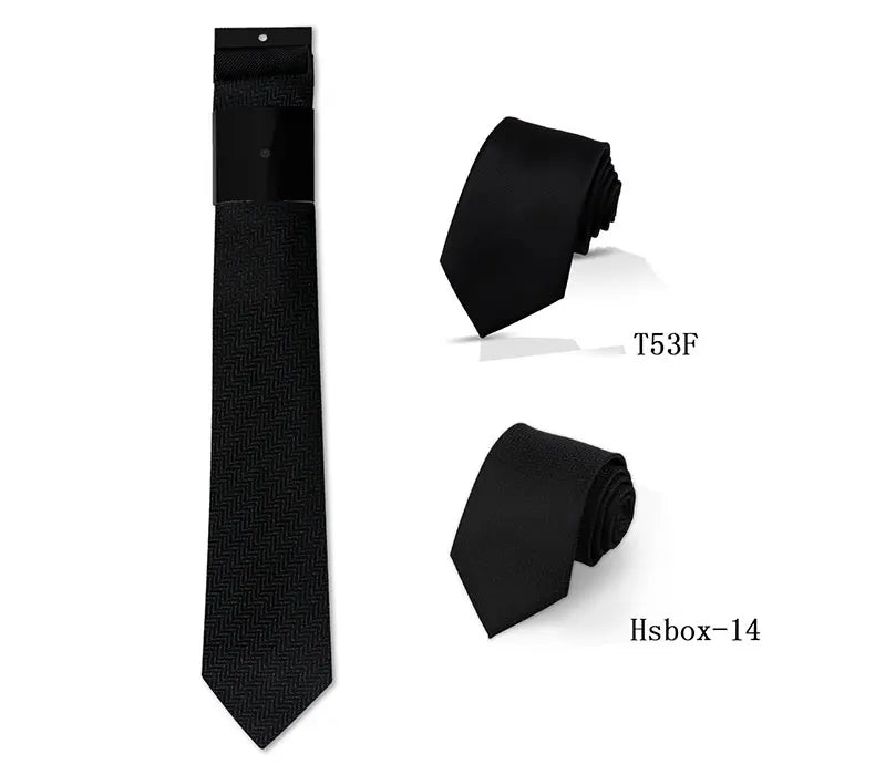 Ensemble de 2 cravates homme élégantes – CLEVI Paris