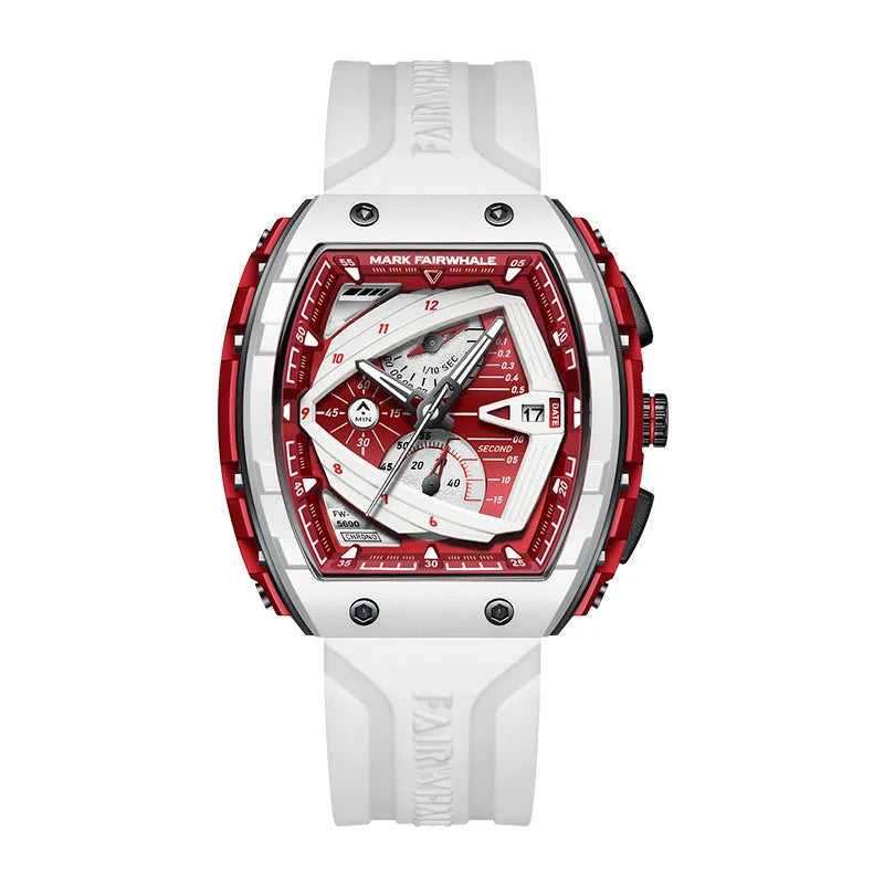 Montre Quartz Chronographe Tonneau Mark Fairwhale Homme – CLEVI Paris