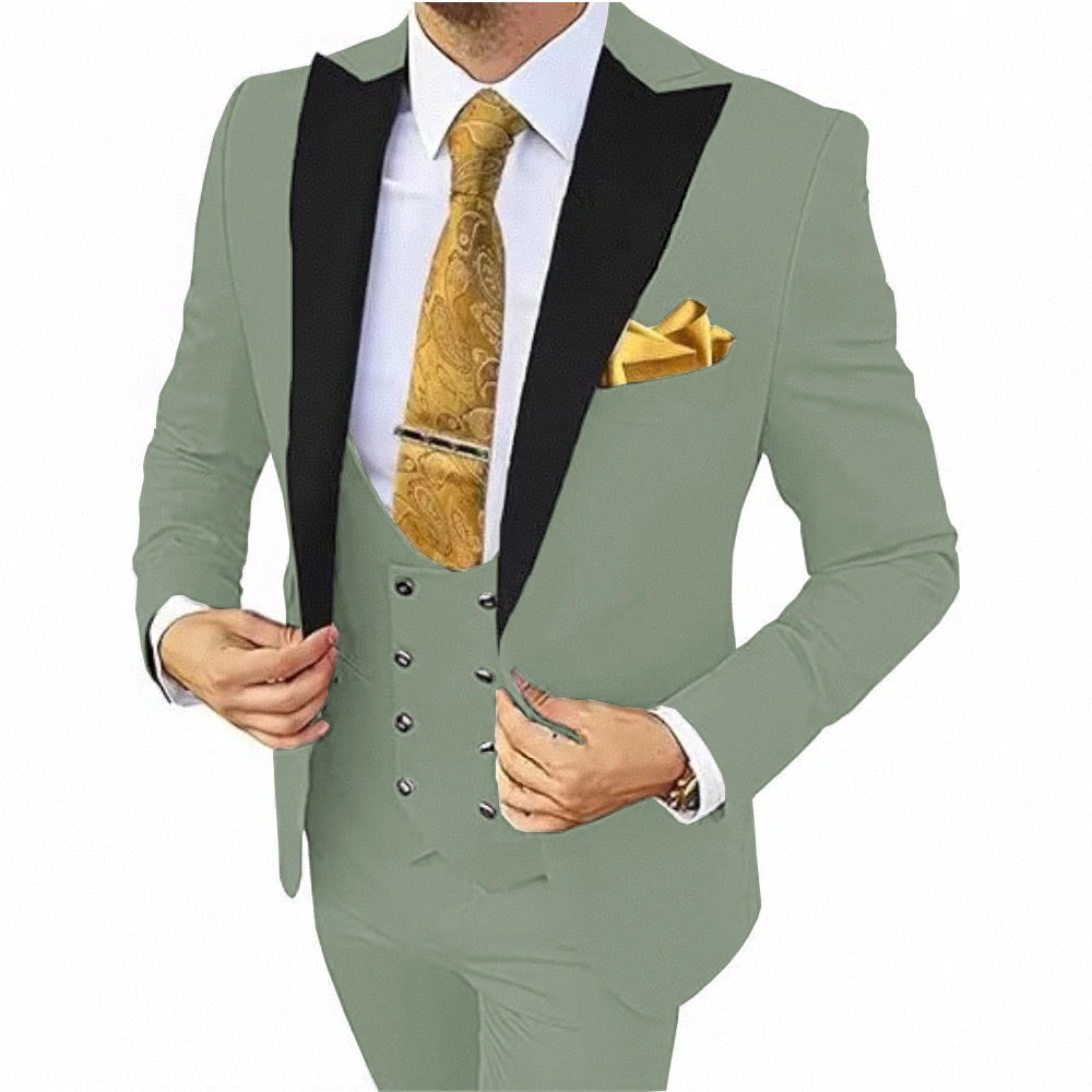 Costume homme 3 pièces élégant – CLEVI Paris