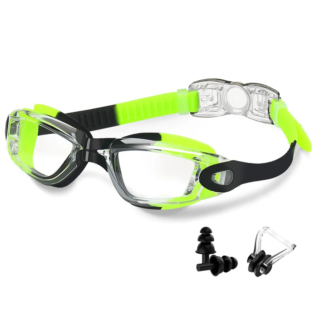Lunettes de Natation Anti-Buée UV100% Silicone Adulte — CLEVI Paris