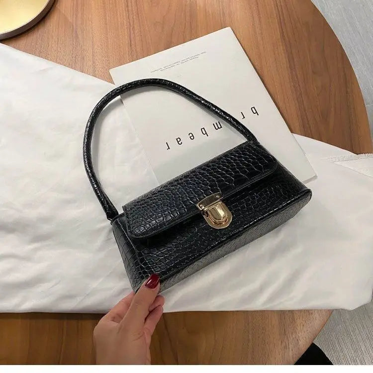 Sac Baguette Femme Simili Cuir Bandoulière – CLEVI Paris