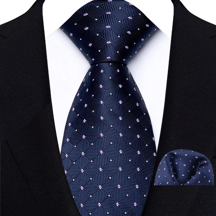 Ensemble cravate et pochette homme 146 cm – CLEVI Paris