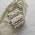 Mini sac carré matelassé femme à chaîne – CLEVI Paris