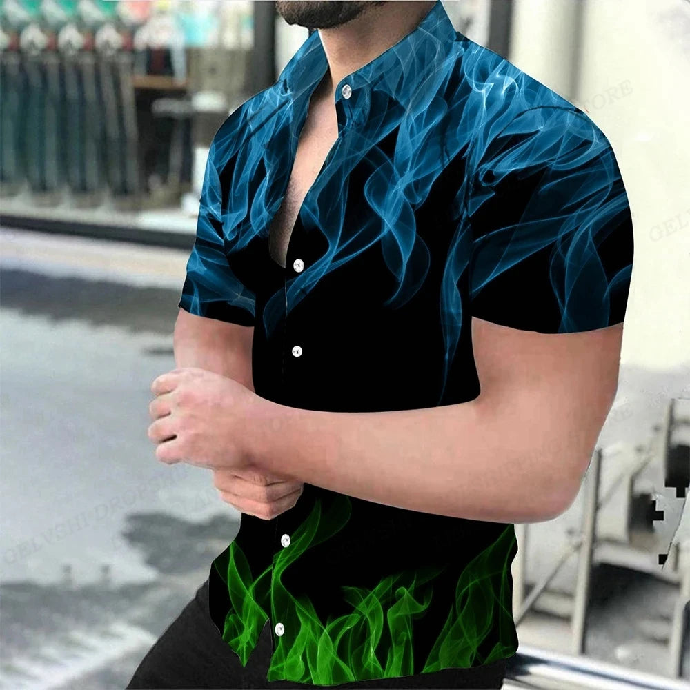 Chemise Hawaïenne Baroque Homme – CLEVI Paris