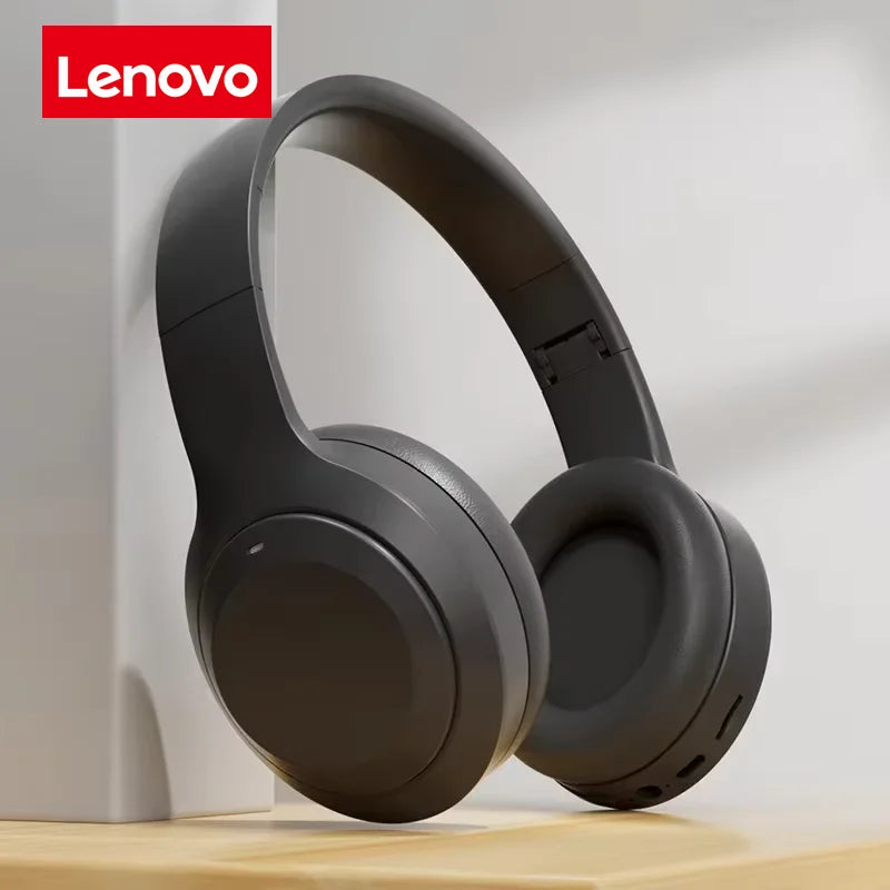 Casque Lenovo Over-Ear Pliable Bluetooth 5.3 40H ANC – CLEVI Paris