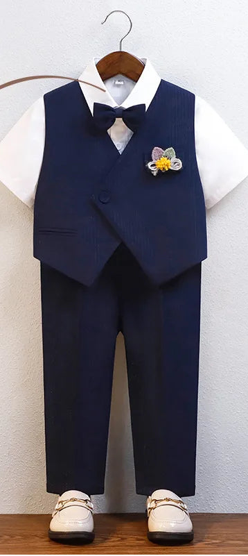 Tenue de cérémonie enfant coton et polyester – CLEVI Paris