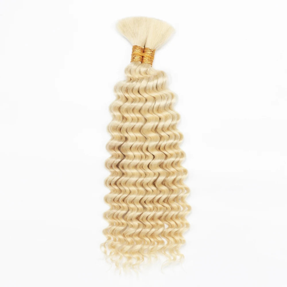 Mèches Tressage Deep Wave Cheveux Humains Brésiliens 100g Sans Trame — Boho Braids & Nattes – CLEVI Paris
