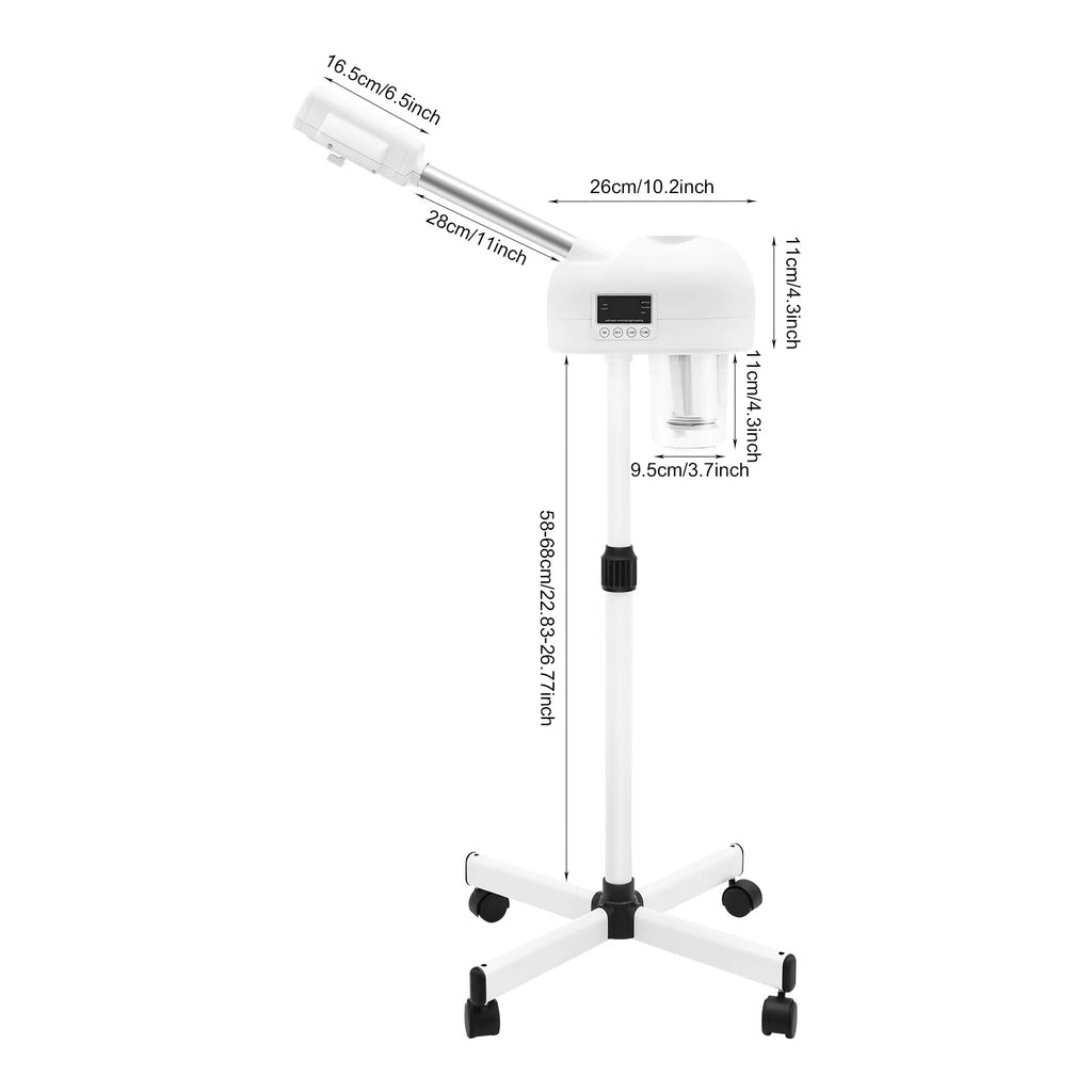 Vaporisateur facial DT-118 sur pied 600 ml – CLEVI Paris