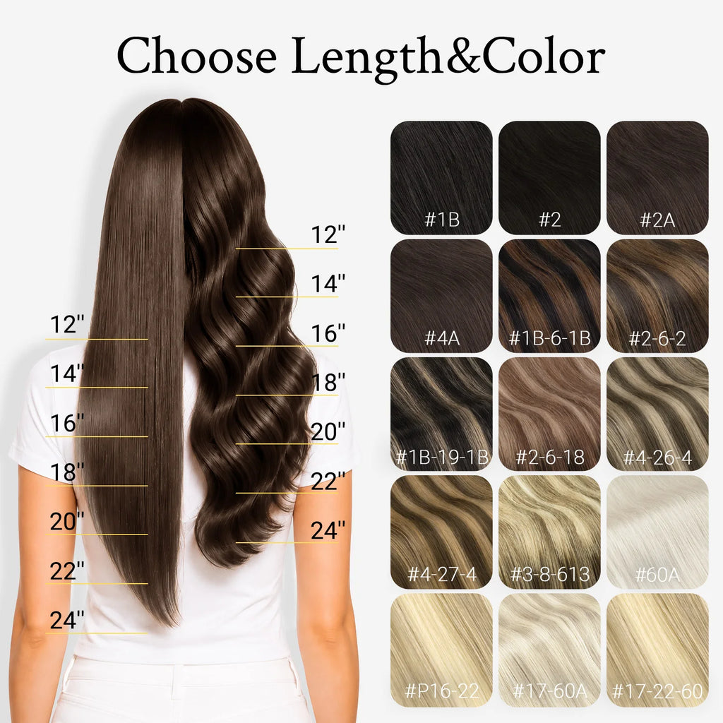 Extensions à fil invisible en cheveux Remy – CLEVI Paris