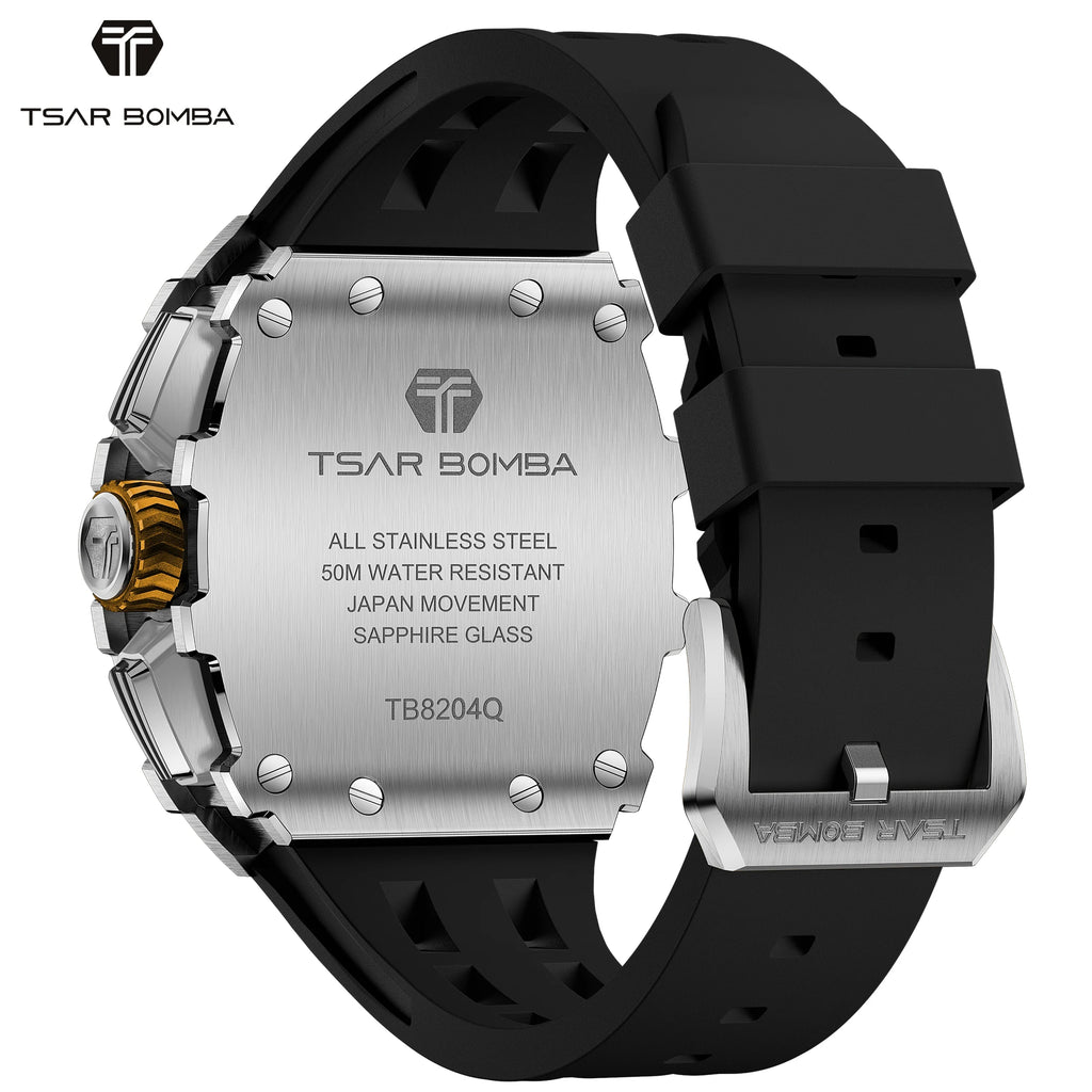 Montre chronographe TSAR BOMBA TB8204 – CLEVI Paris