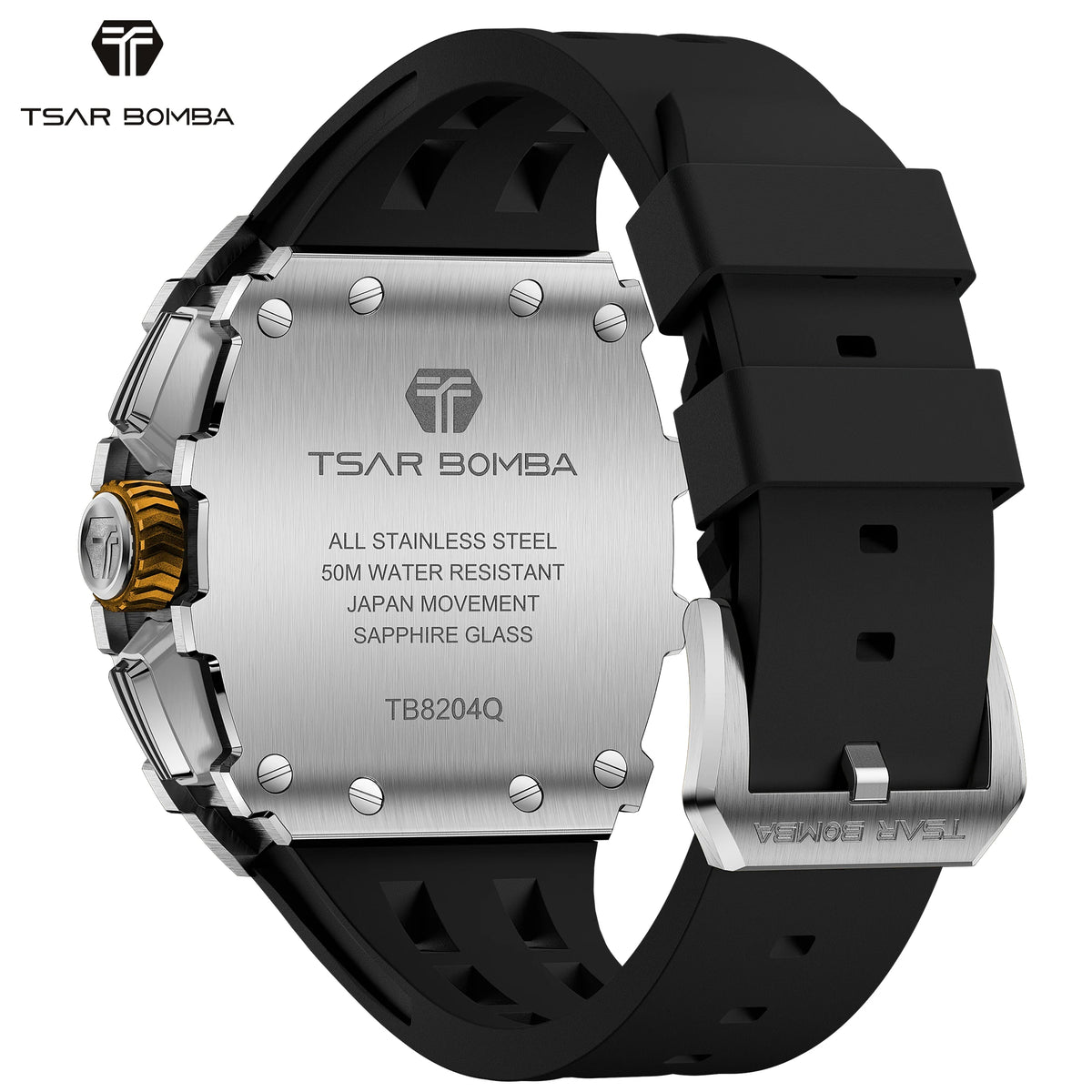 Montre chronographe TSAR BOMBA TB8204 – CLEVI Paris
