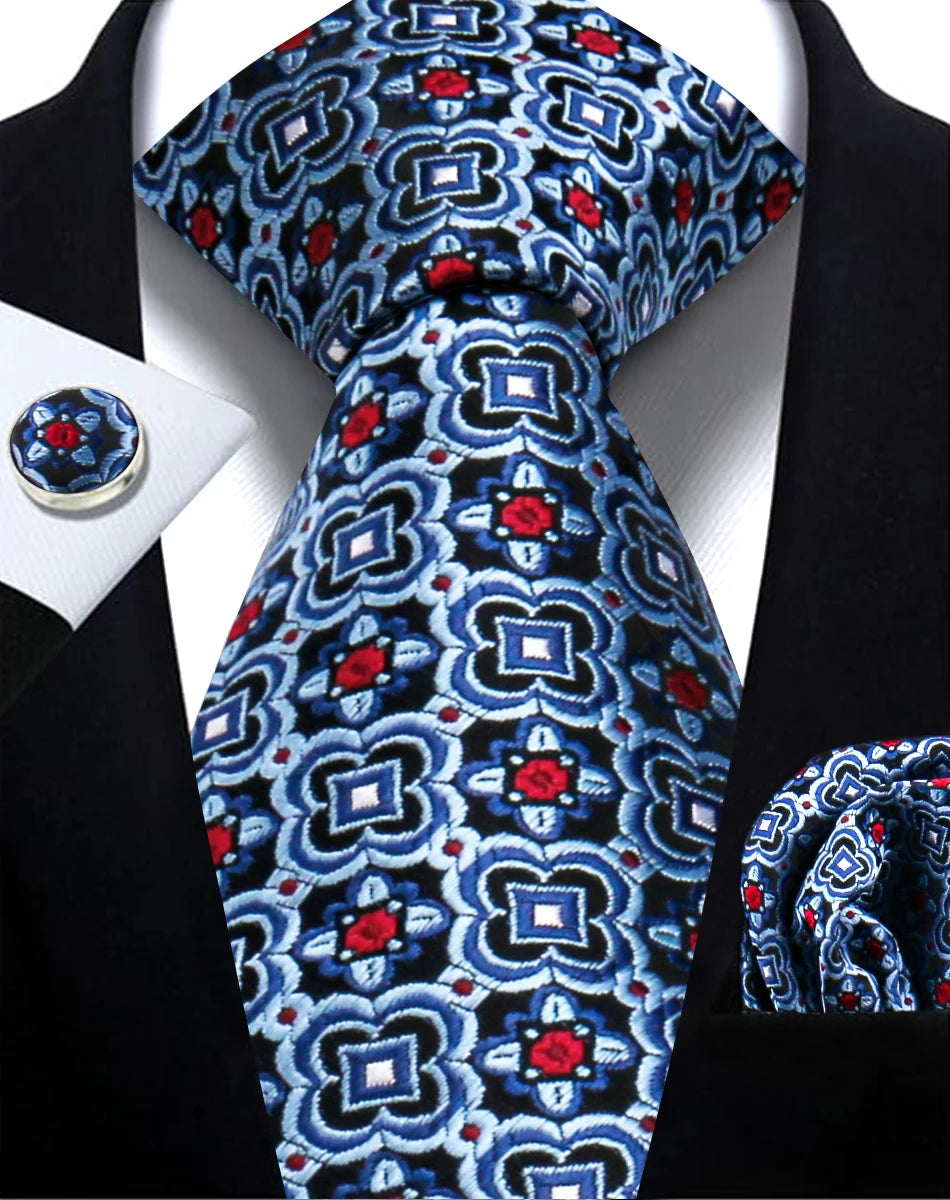 Cravate Paisley Homme et Pochette – CLEVI Paris