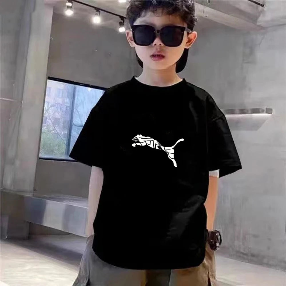 Ensemble enfant T-shirt et short imprimé été – CLEVI Paris