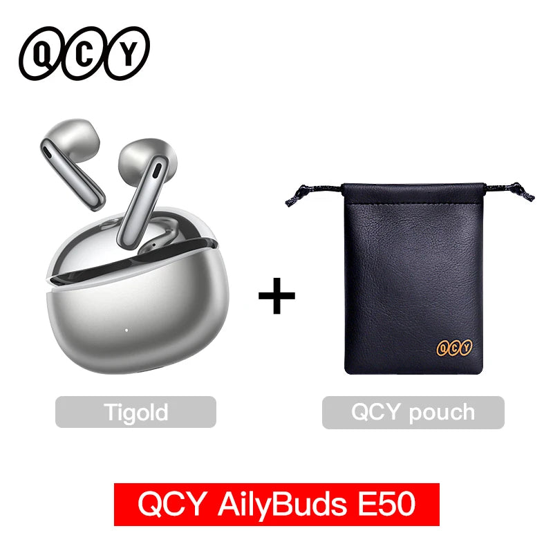 Écouteurs QCY AilyBuds E50 ANC LDAC Hi-Res BT 6.0 – CLEVI Paris