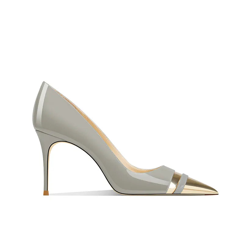 Escarpins vernis à talons fins – CLEVI Paris