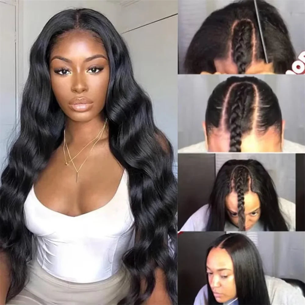 Perruque V Part Body Wave Cheveux Humains Femme – CLEVI Paris