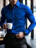 Chemise homme élégante unie – CLEVI Paris