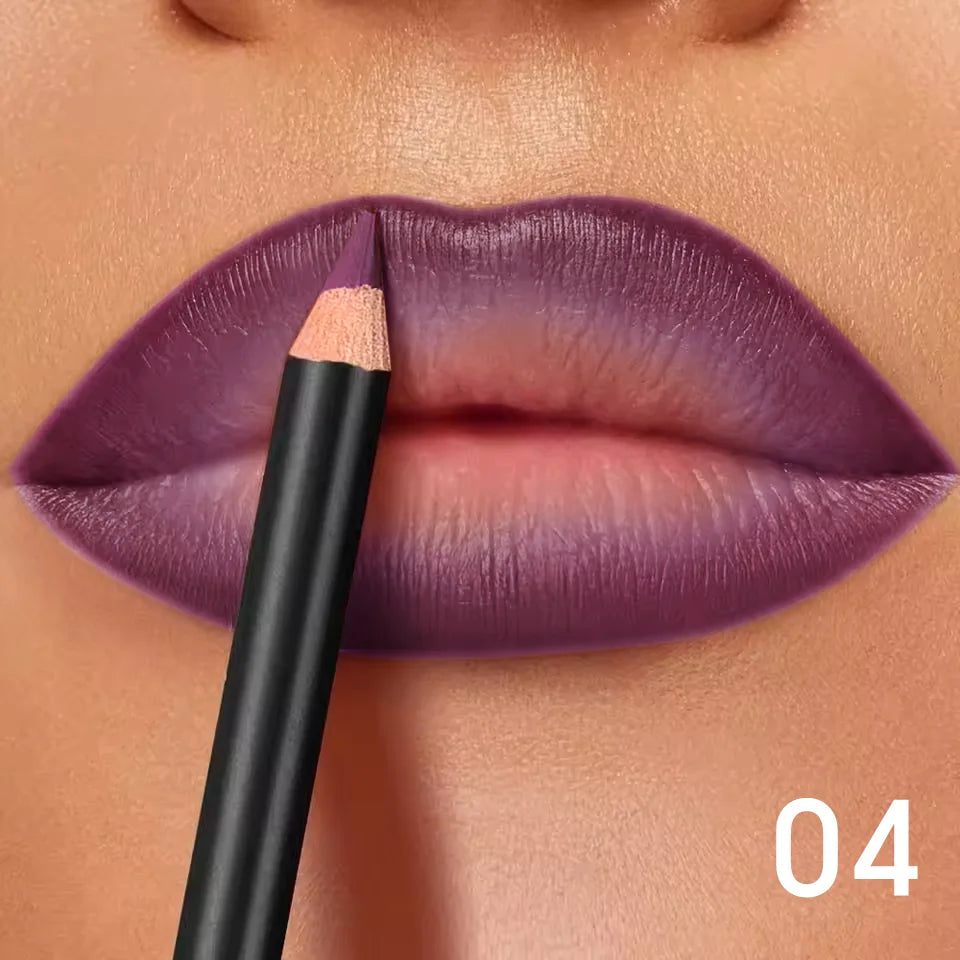 Crayon Contour Lèvres Waterproof CHOOSE RASME – Longue Tenue Matte 12 Teintes – CLEVI Paris
