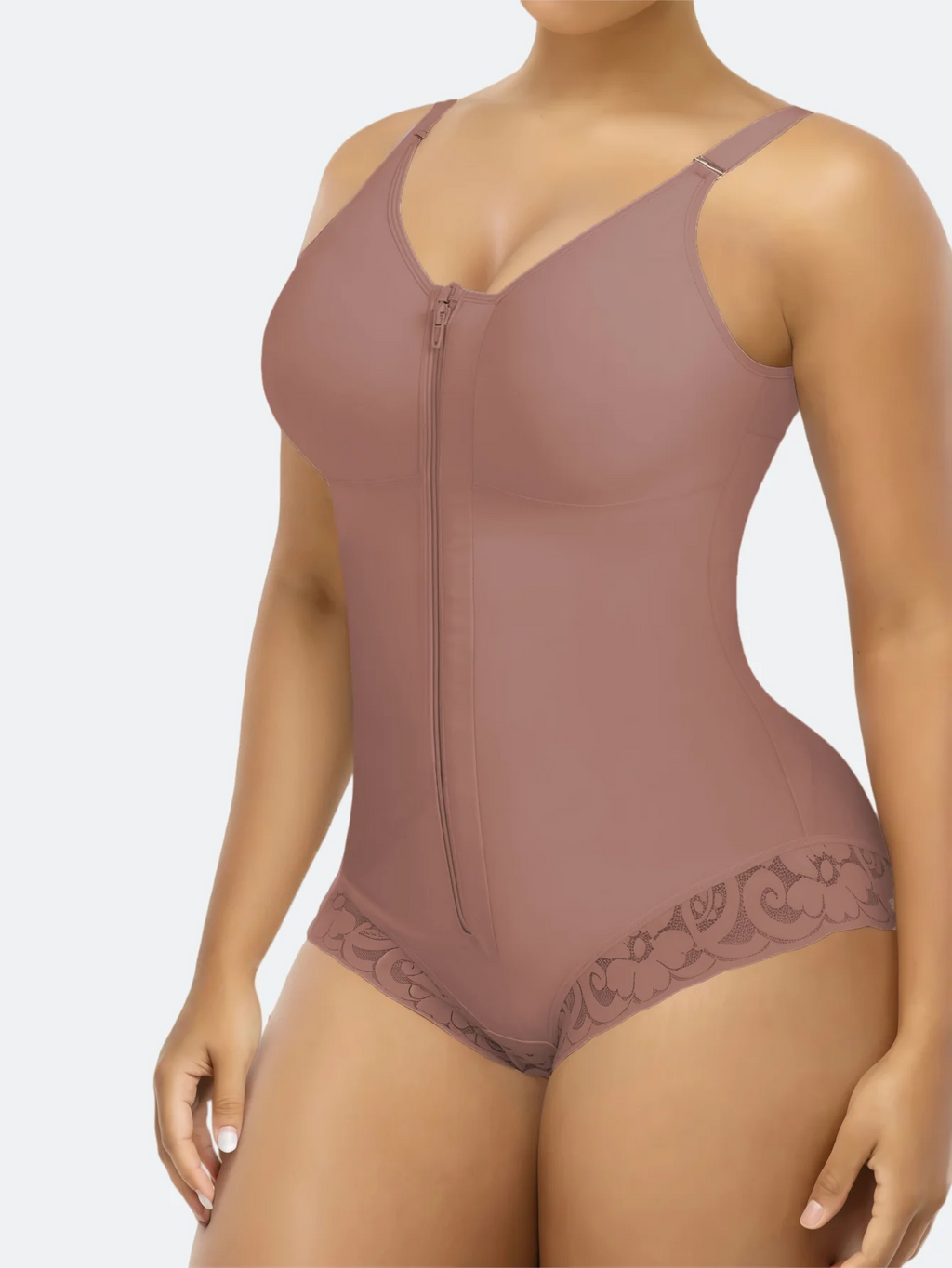 Combinaison Gainante Femme Double Compression Ventre Plat Remonte-Fesses Post-Partum – CLEVI Paris