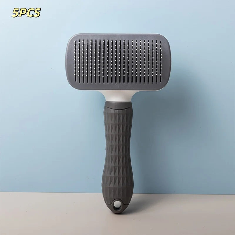 Brosse autonettoyante pour chien et chat – CLEVI Paris