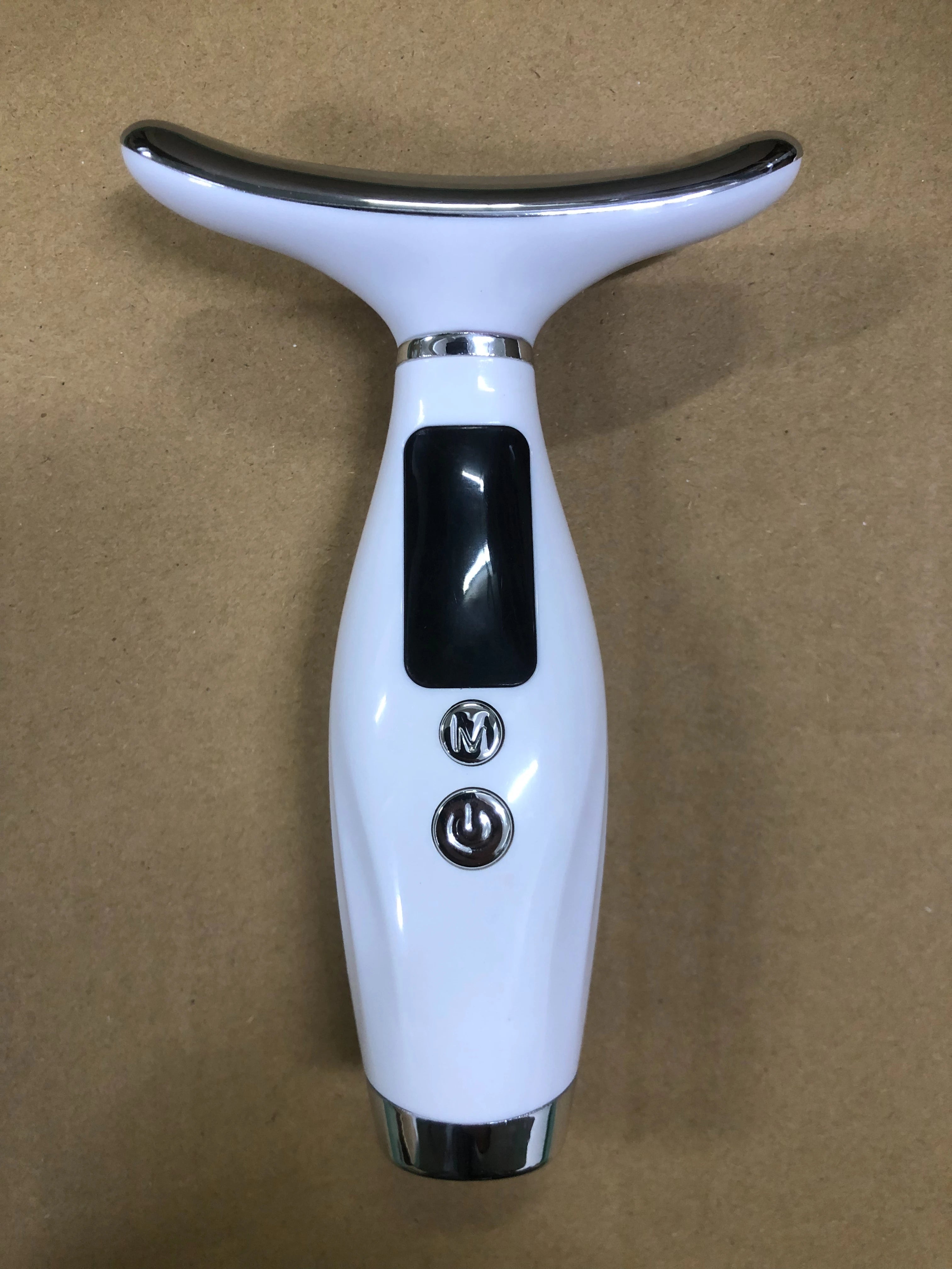 Masseur Visage & Cou LED 7 Couleurs – Luminothérapie, Vibration Sonique, Lifting & Anti-Rides – 7 Modes 3 Niveaux