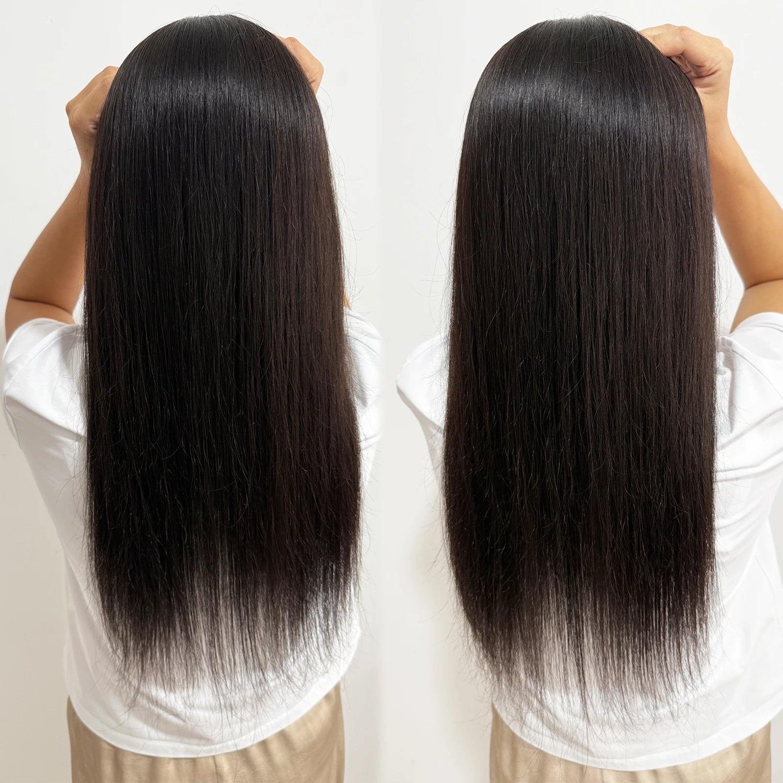 Topper Capillaire Femme Base Soie Cheveux Humains Remy Brésiliens 150% Clips – CLEVI Paris